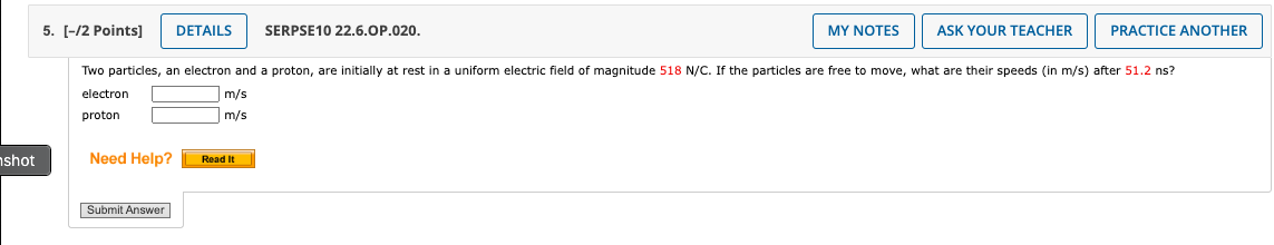 a small charged object of mass 3.74 9 and charge -16.8 UC