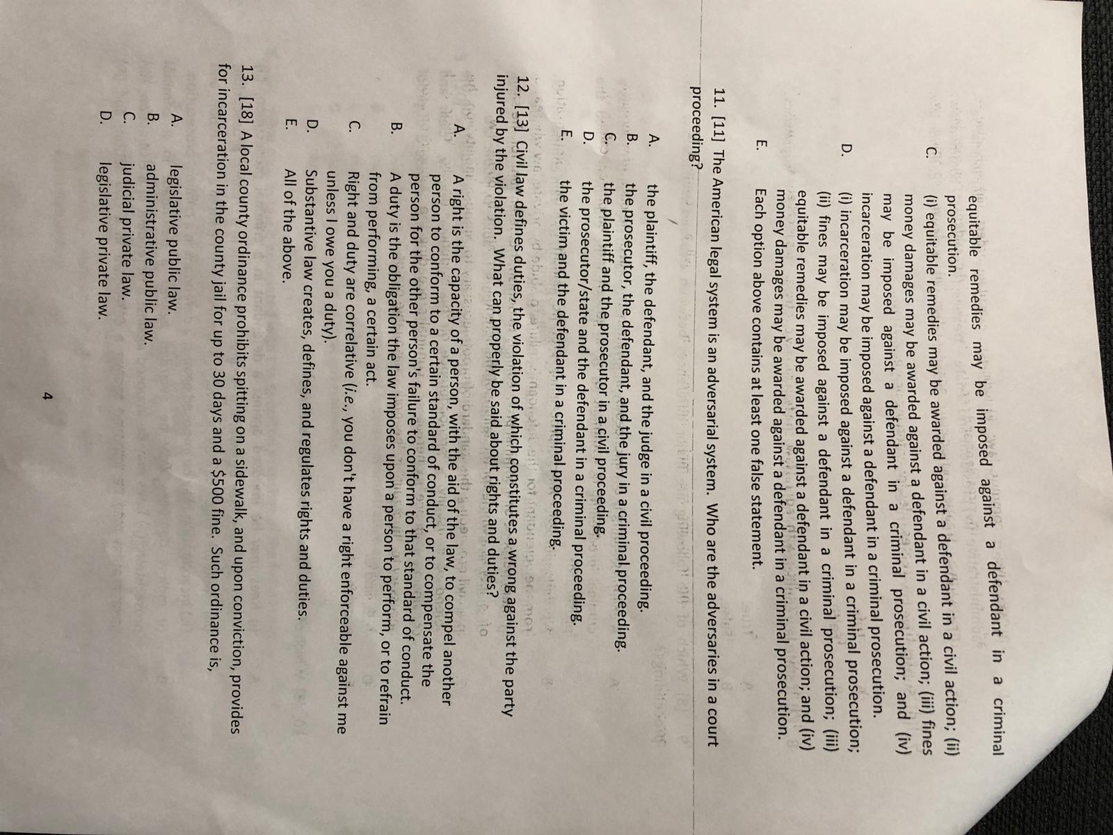 each question, and each answer choice carefully. Then as a group, identify