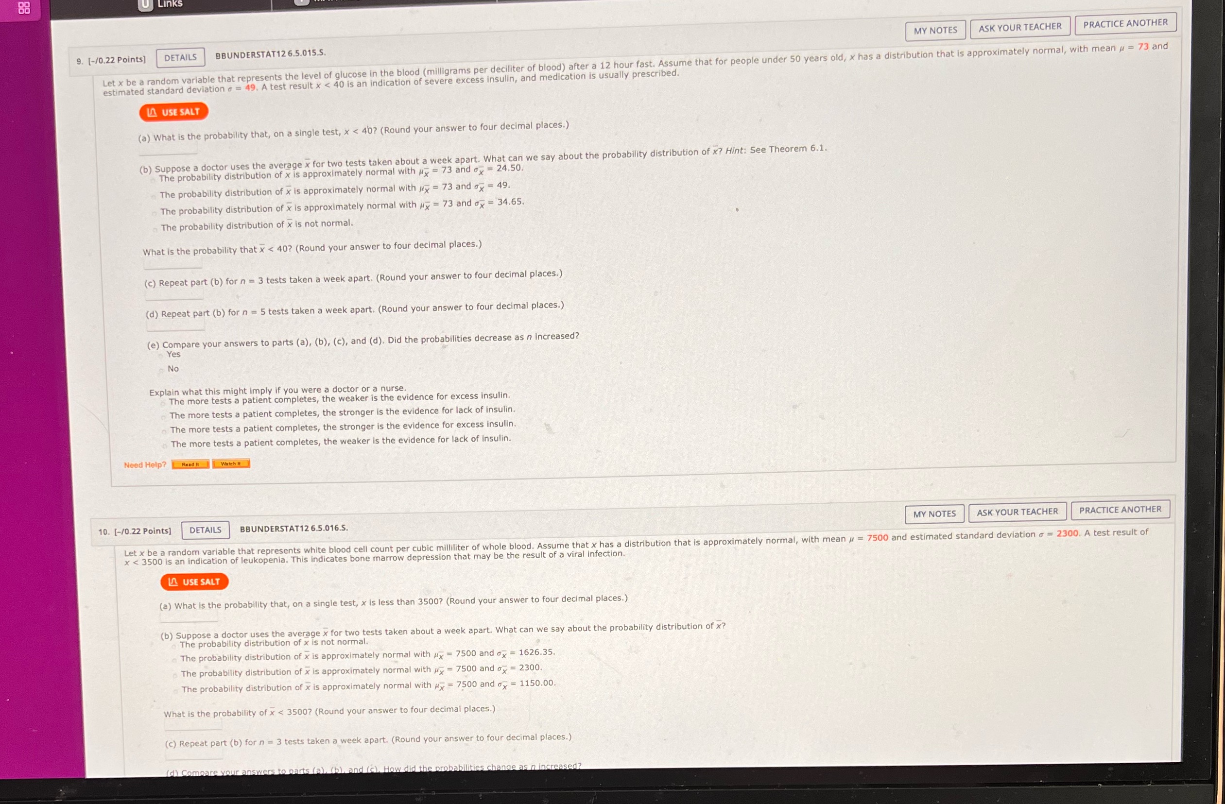  88 Links MY NOTES ASK YOUR TEACHER PRACTICE ANOTHER 9. [-/0.22