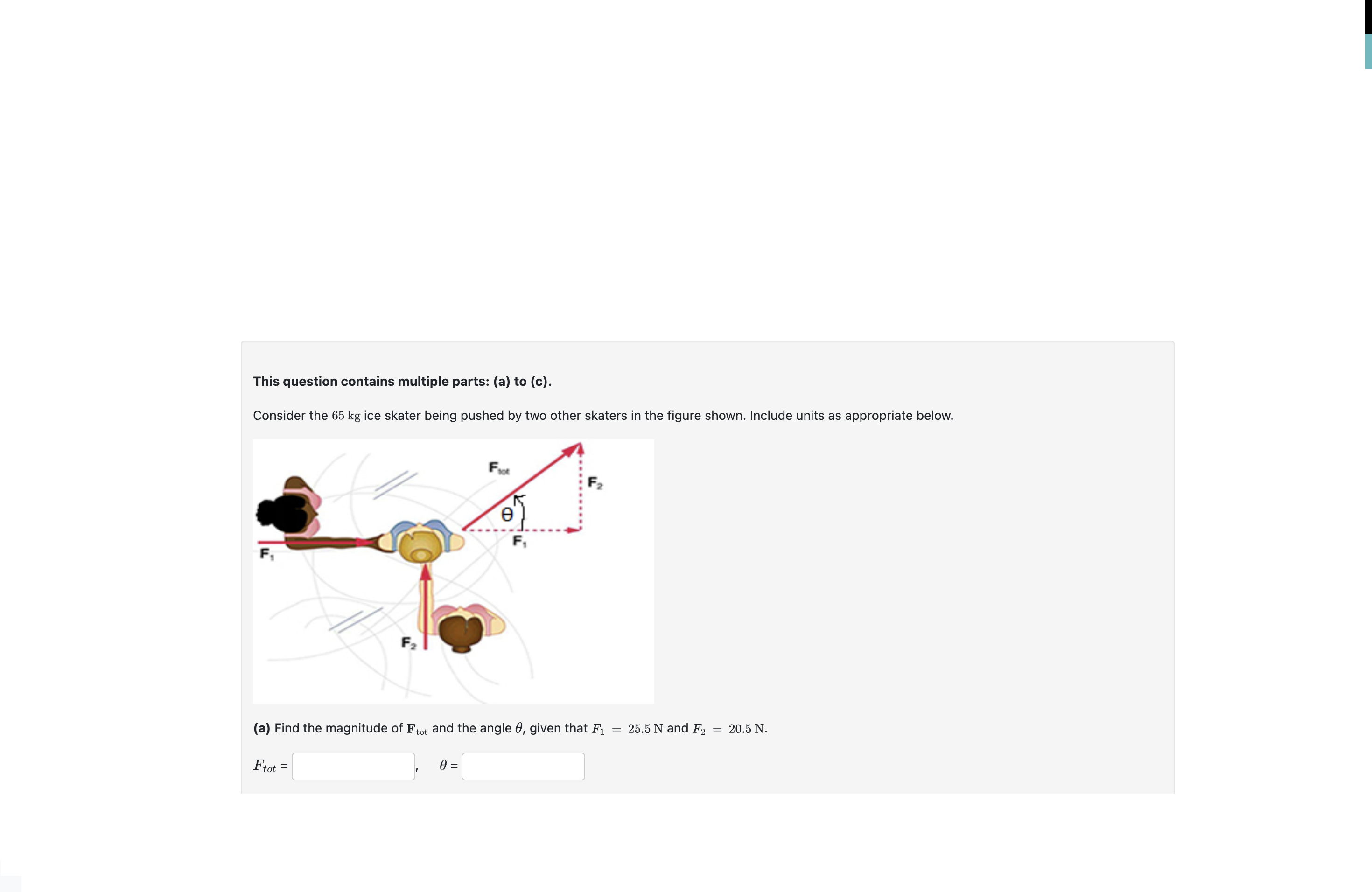 please reply to the following This question contains multiple pans: (a) to