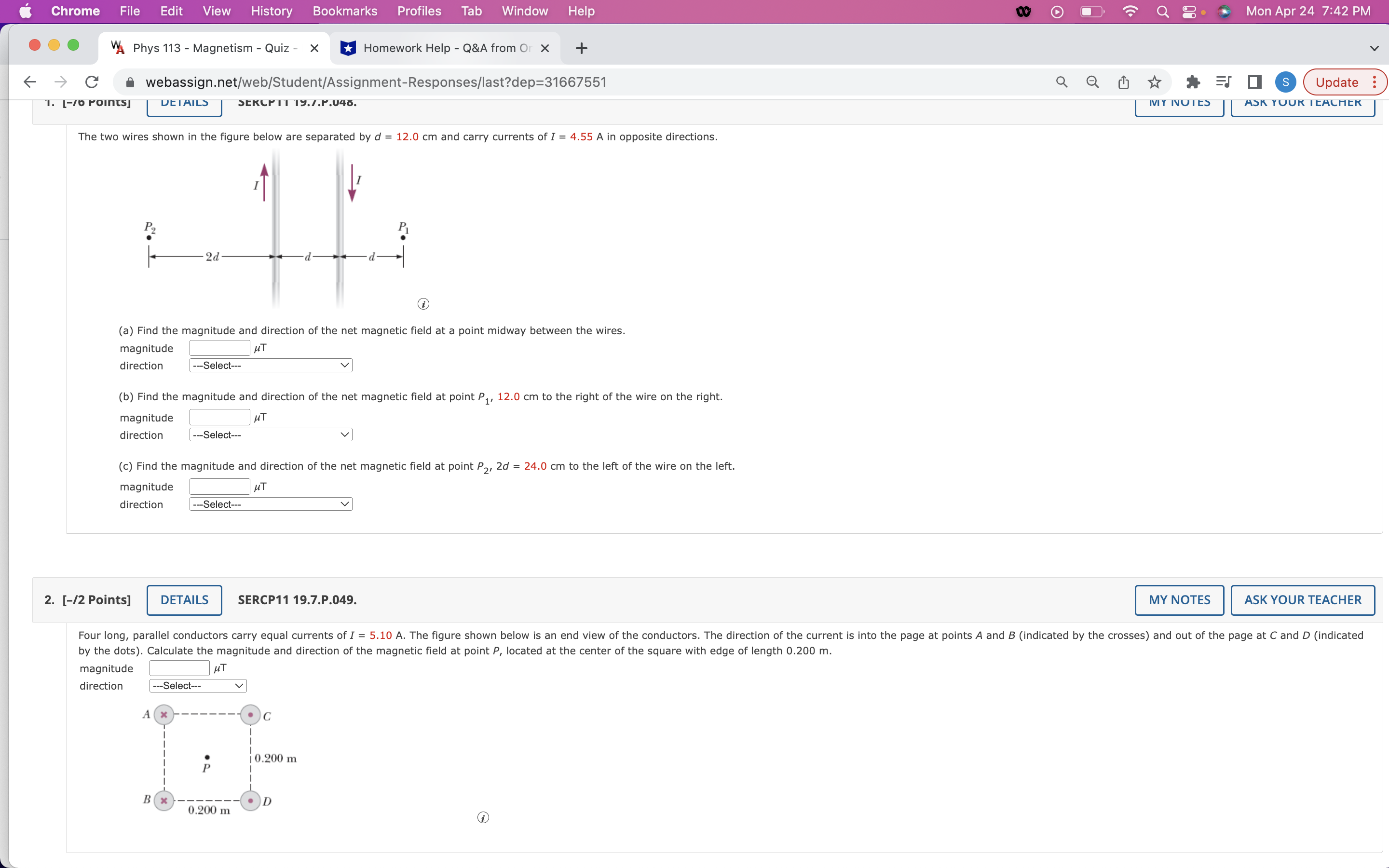 Chrome File Edit View History Bookmarks Profiles Tab Window Help Q