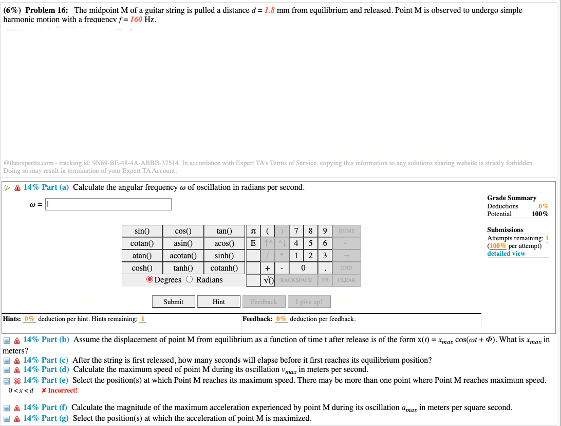 Please answer problems 1, 15, 16For problem 16 please complete part A-G