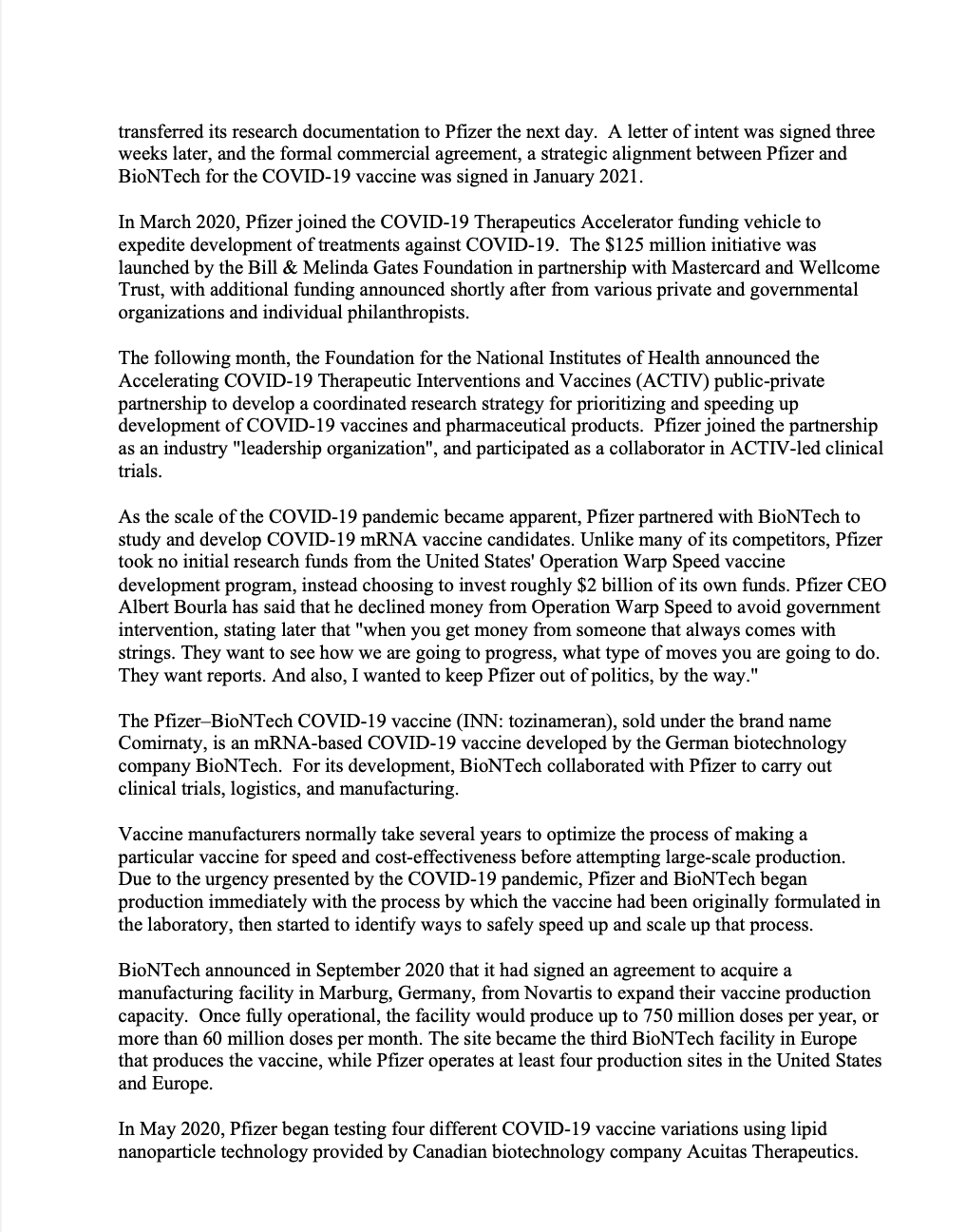 strengths and weaknesses in relation to the market opportunities and external threats?