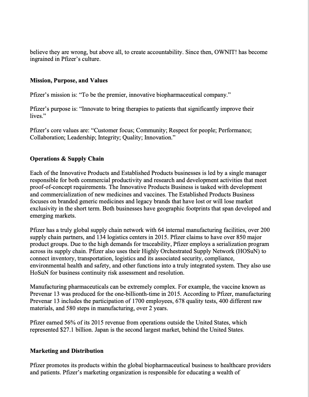 the planet to develop much of anything. The stock was suffering, and