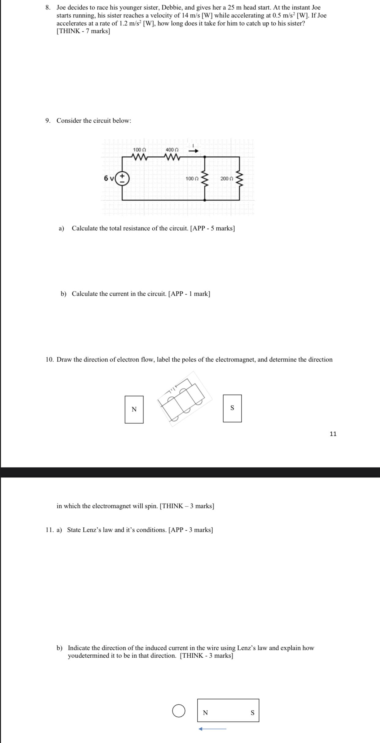 Please solve all the questions below correctly and promise for thumbs up