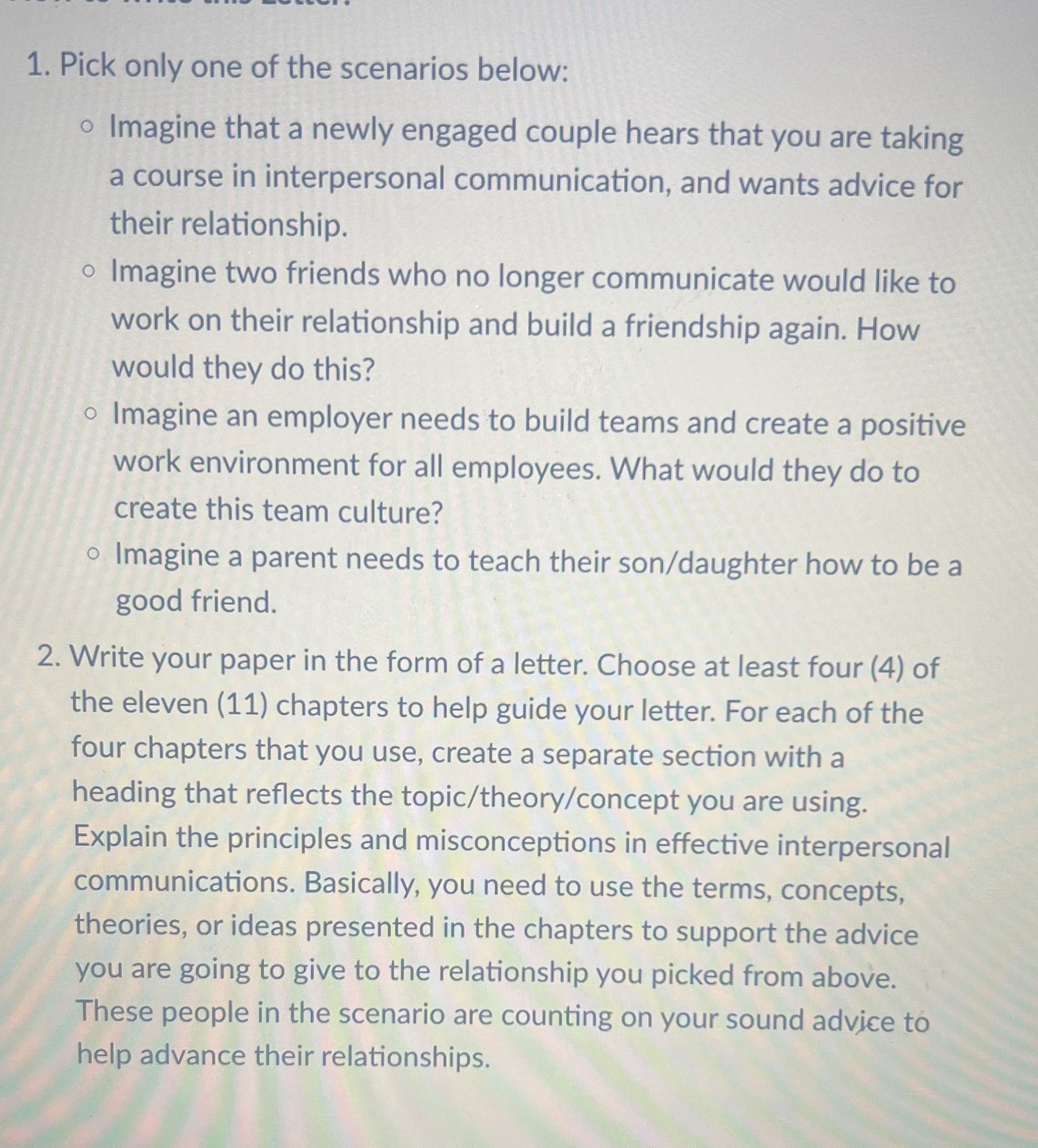 Four 4 chapter I choose Chapter 4: Verbal messages Chapter 5: listening