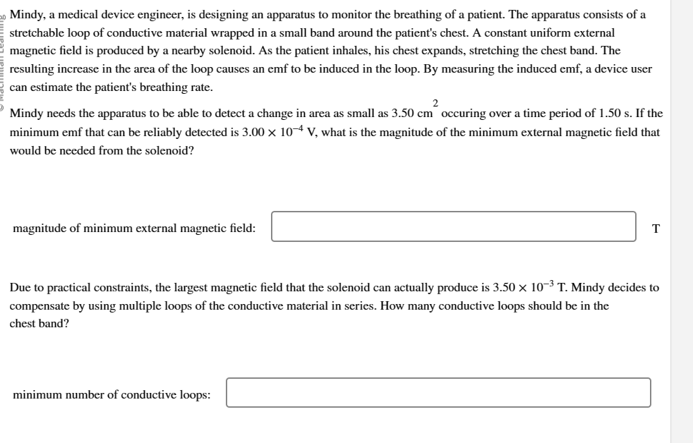 0.230 m. Find the magnetic flux D through the loop. D =
