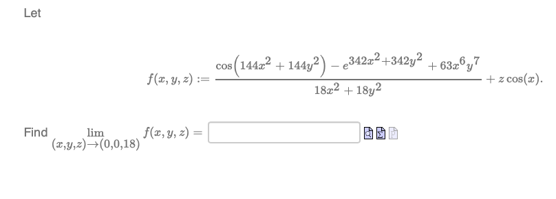 nonzero. 30y102y+1002:300#0 => (3m)(10y100)#0 => 2:73,y#10 Evaluate the following statement: the function