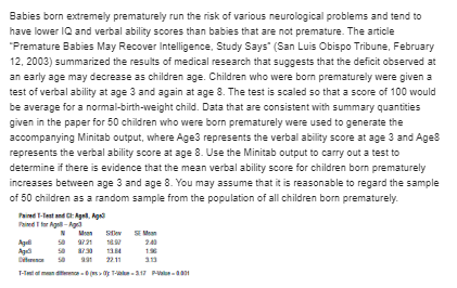 differences was 10 degrees. Is there convincing evidence that the mean wrist