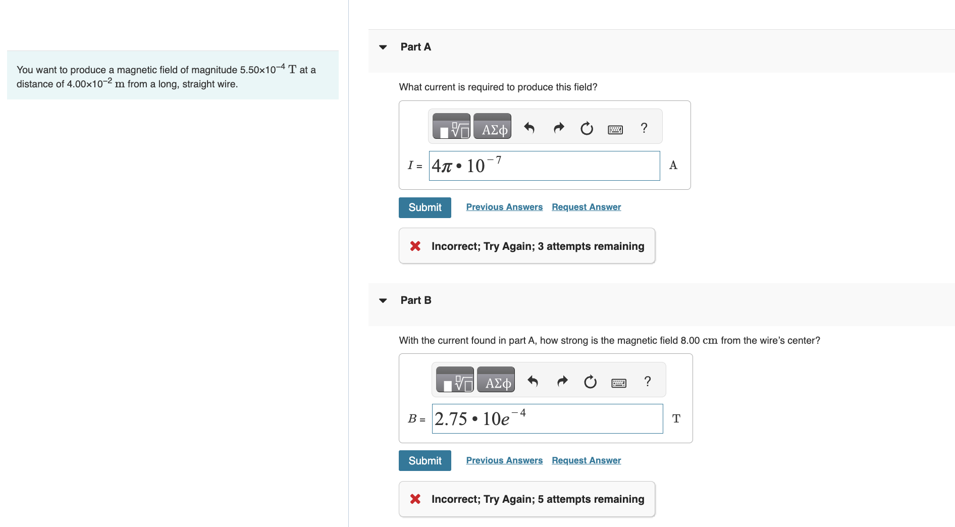 the same plane carry currents as shown in the figure (gure 1).