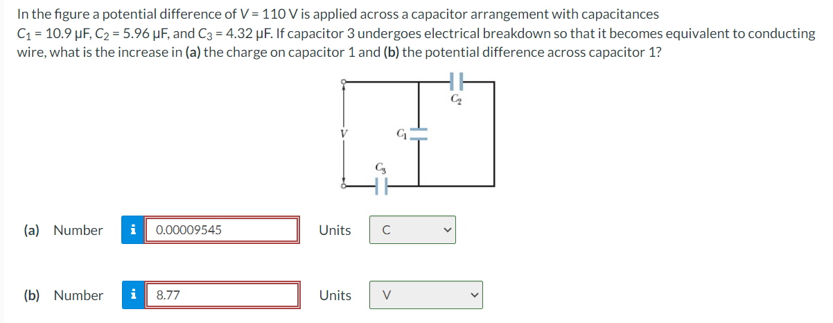 hello i need help pls In the figure a potential difference of