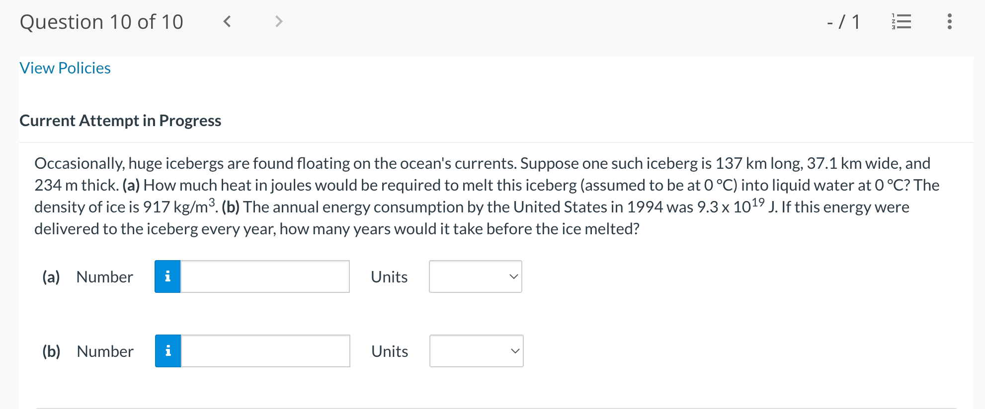 falls from rest from a height of 25.9 m into a pail