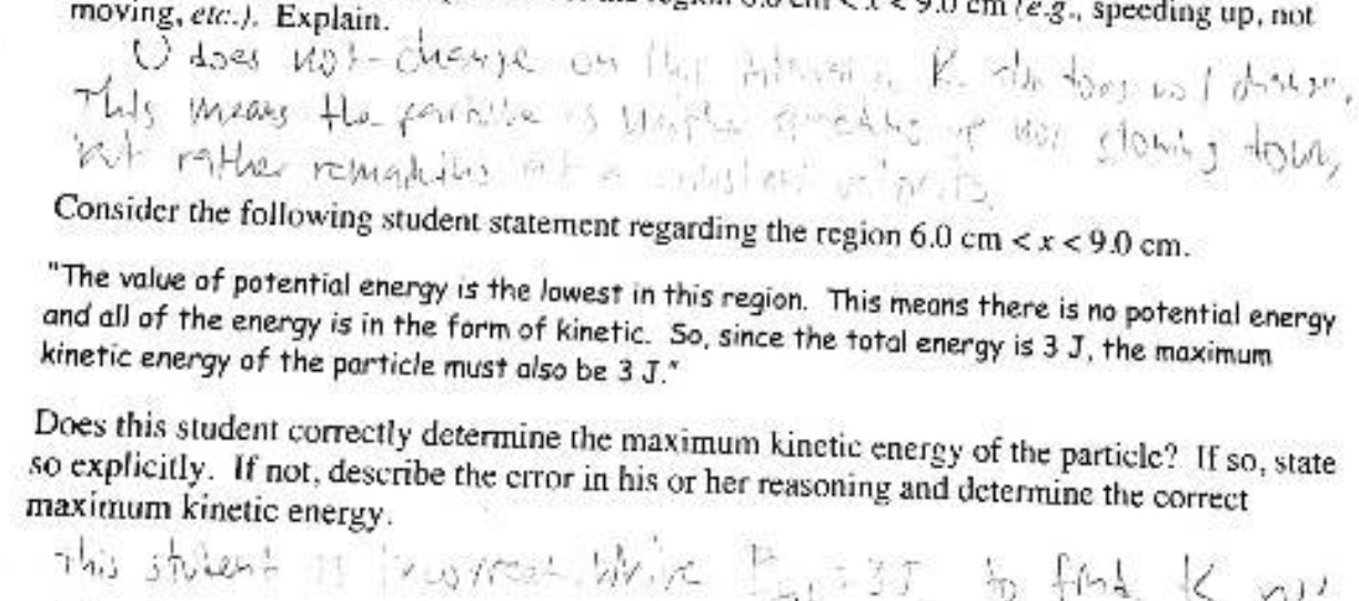 mowing, etc.}. Explain. Consider the following student statemcnt regarding the rcgion 6.0