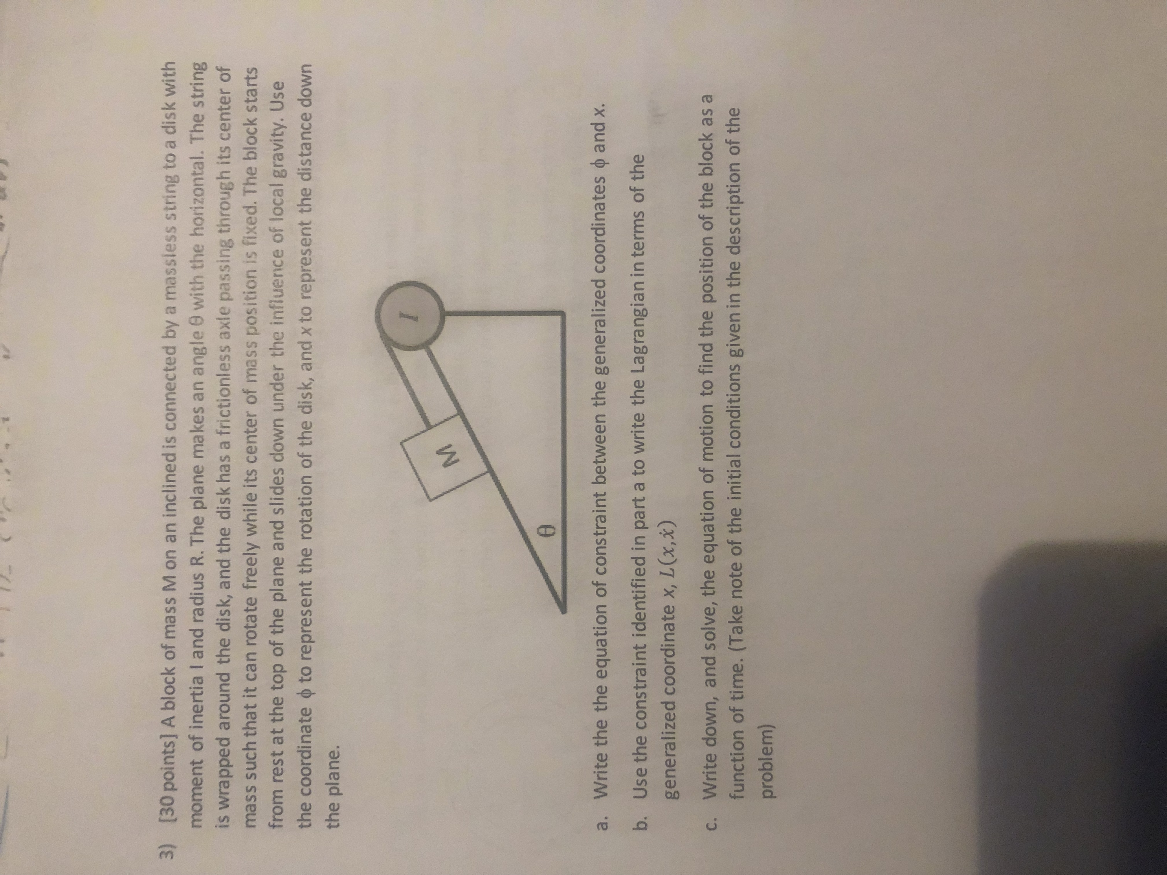 Can I get the solution for this Engineering physics practice problem? Subject