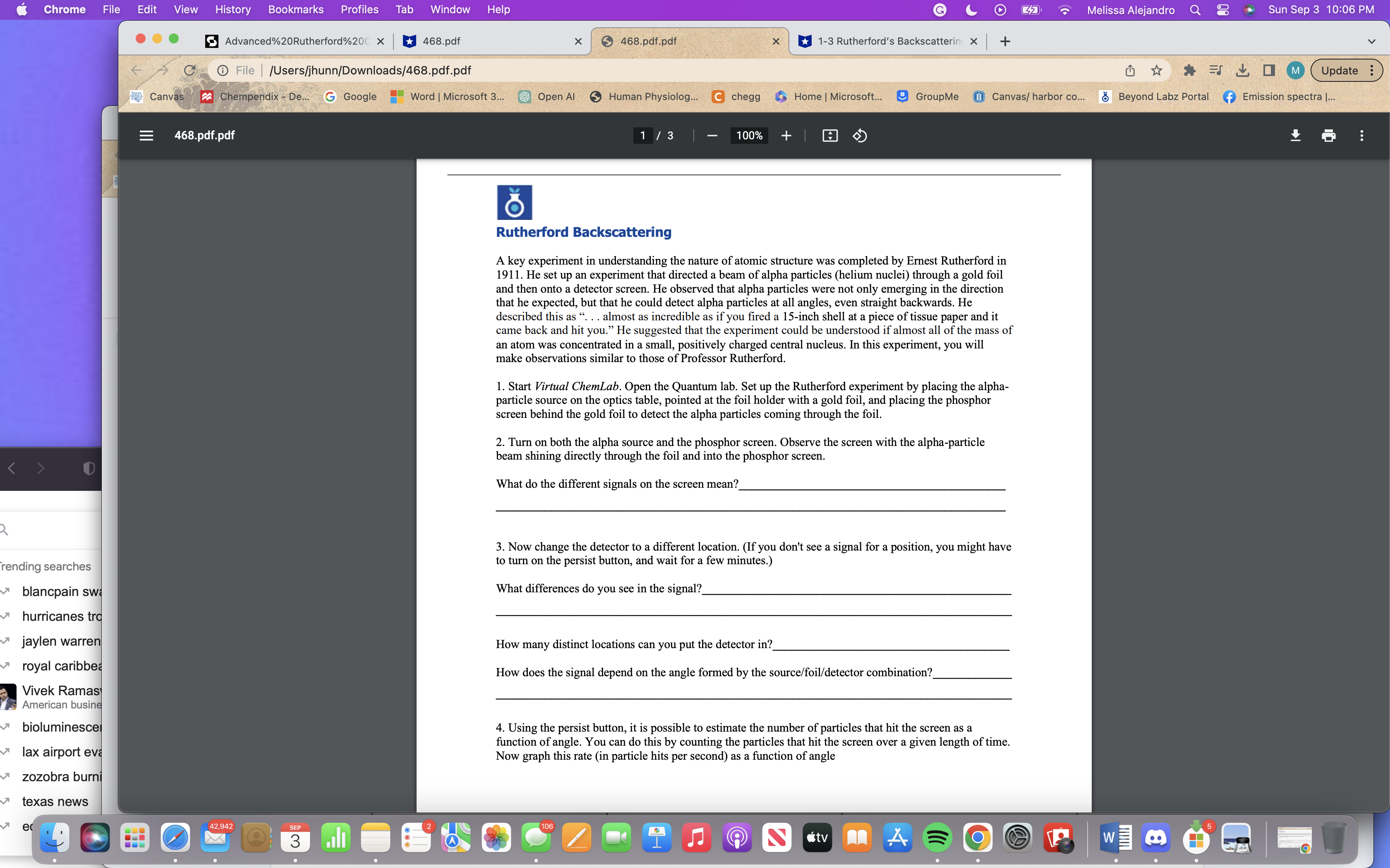 Chrome File Edit View History Bookmarks s Profiles Tab Window Help