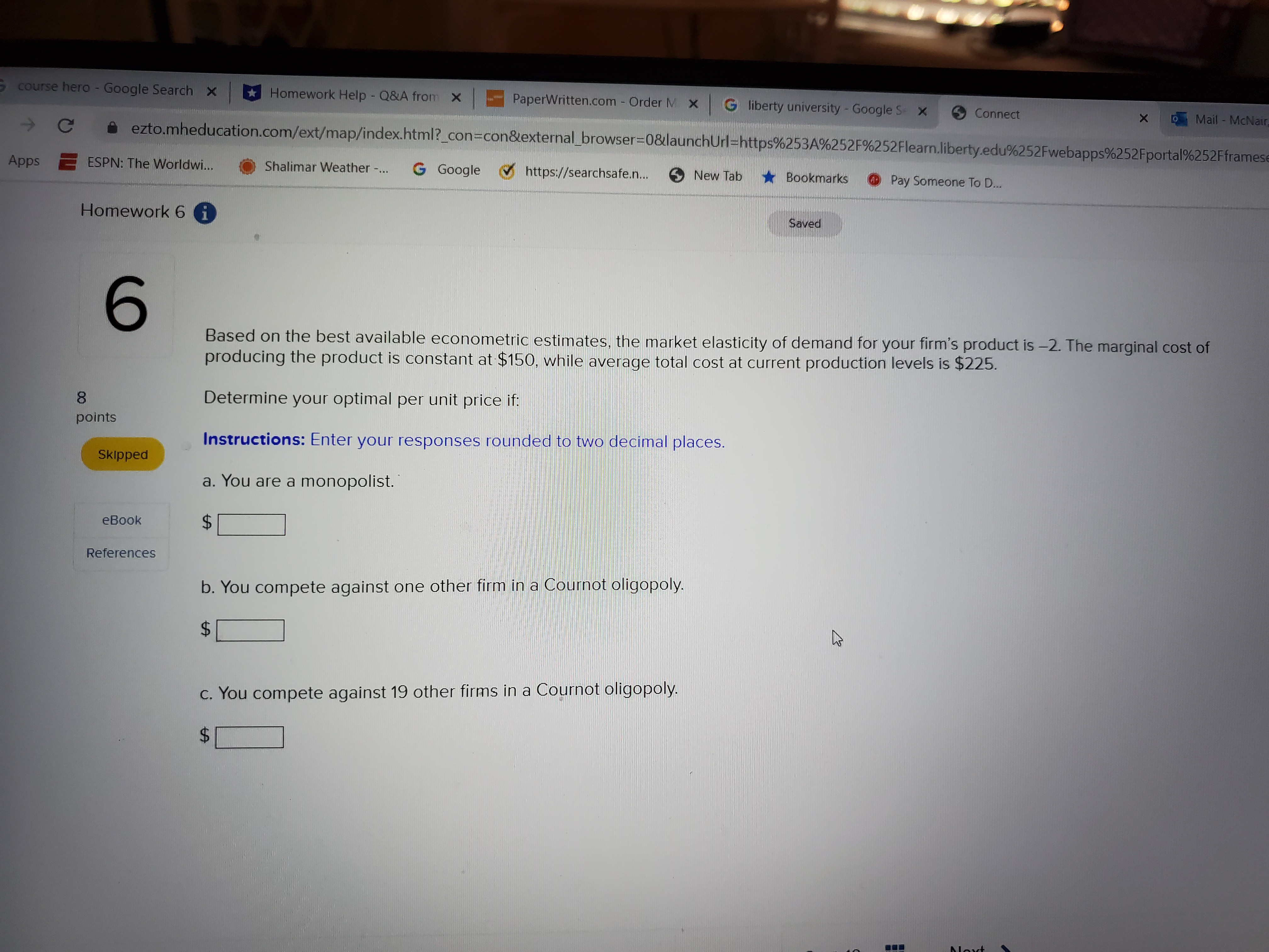 Please review and answer the following question course hero - Google Search