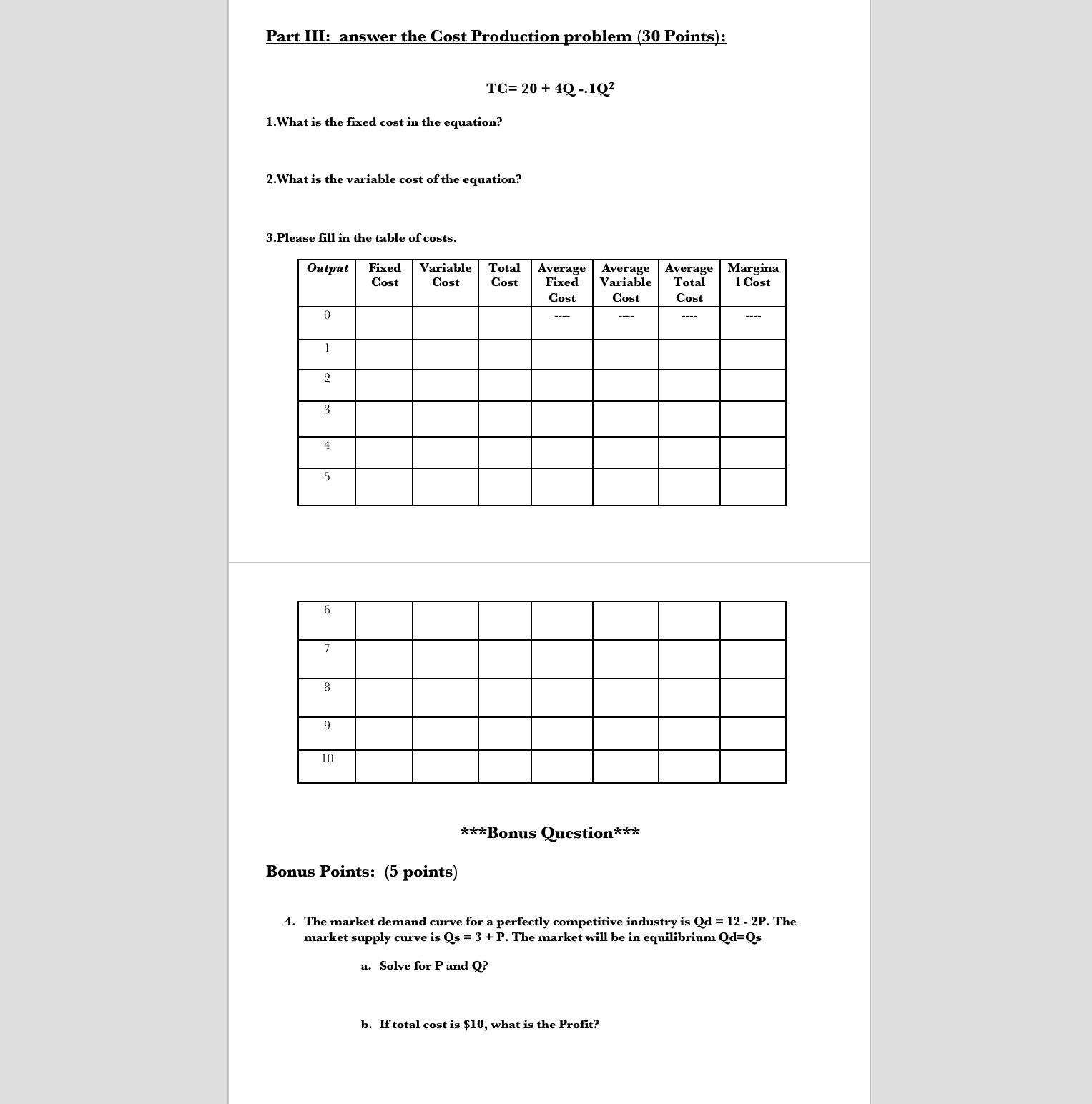 Please solve all these questions and make sure it is right. Also