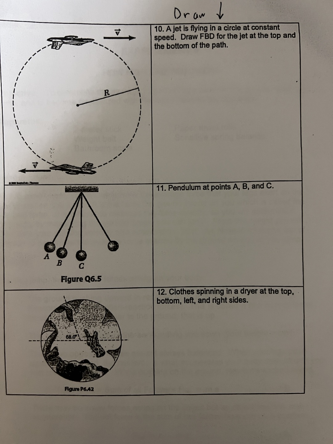 CamScannerDraw all diagrams in the right box I 1. Static. Draw FBD