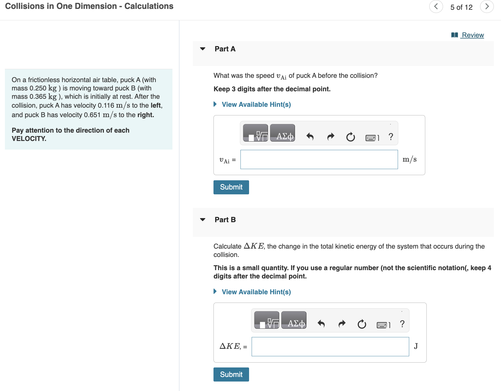 on Ice - Calculations MR Review v PartA Olaf is initially standing