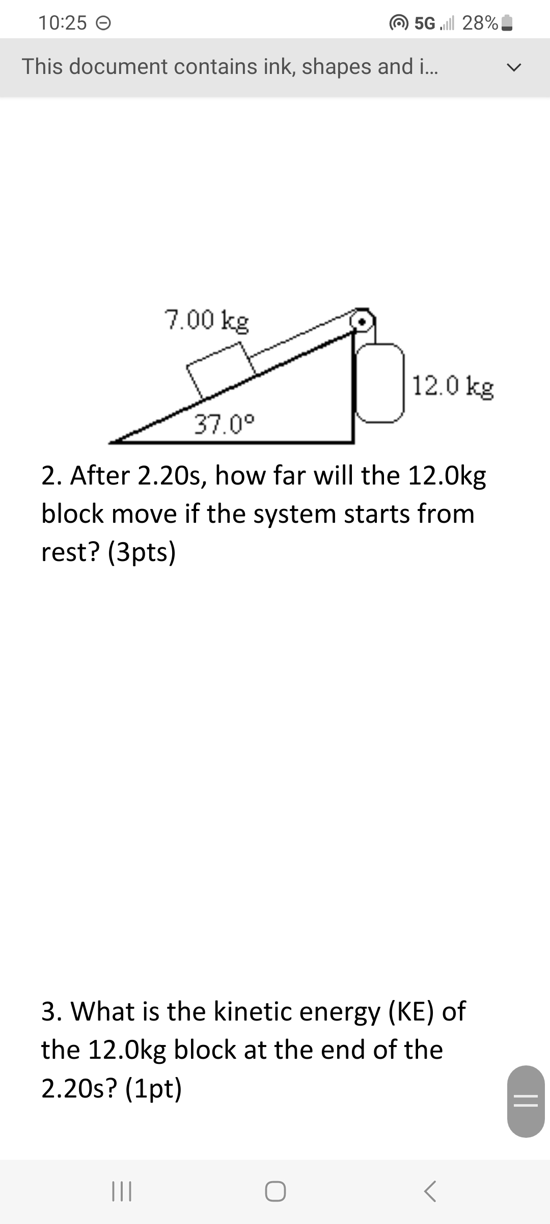 ink, shapes and i... v Homework 0: 111 Review 1. Find the