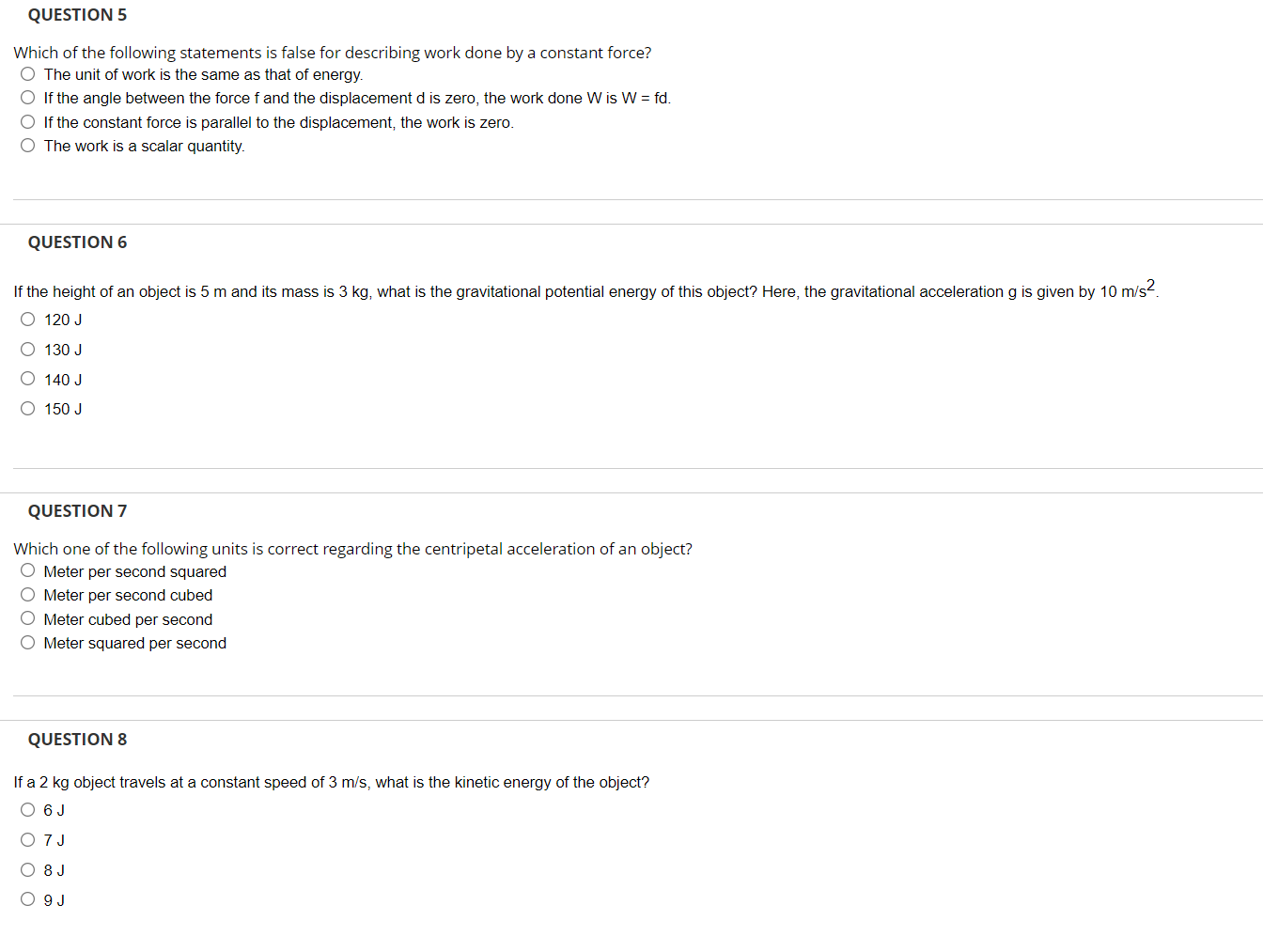 circular track Whose radius is 3 m. The mass of the object