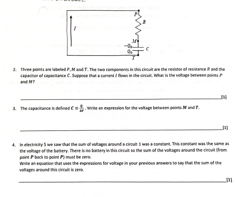 write an equation that has fQ and Q on one side of