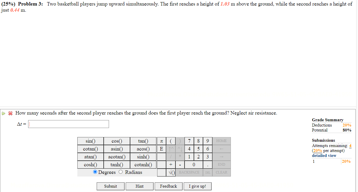 straight up vertically with an initial speed of 10.2 11155. $3 How