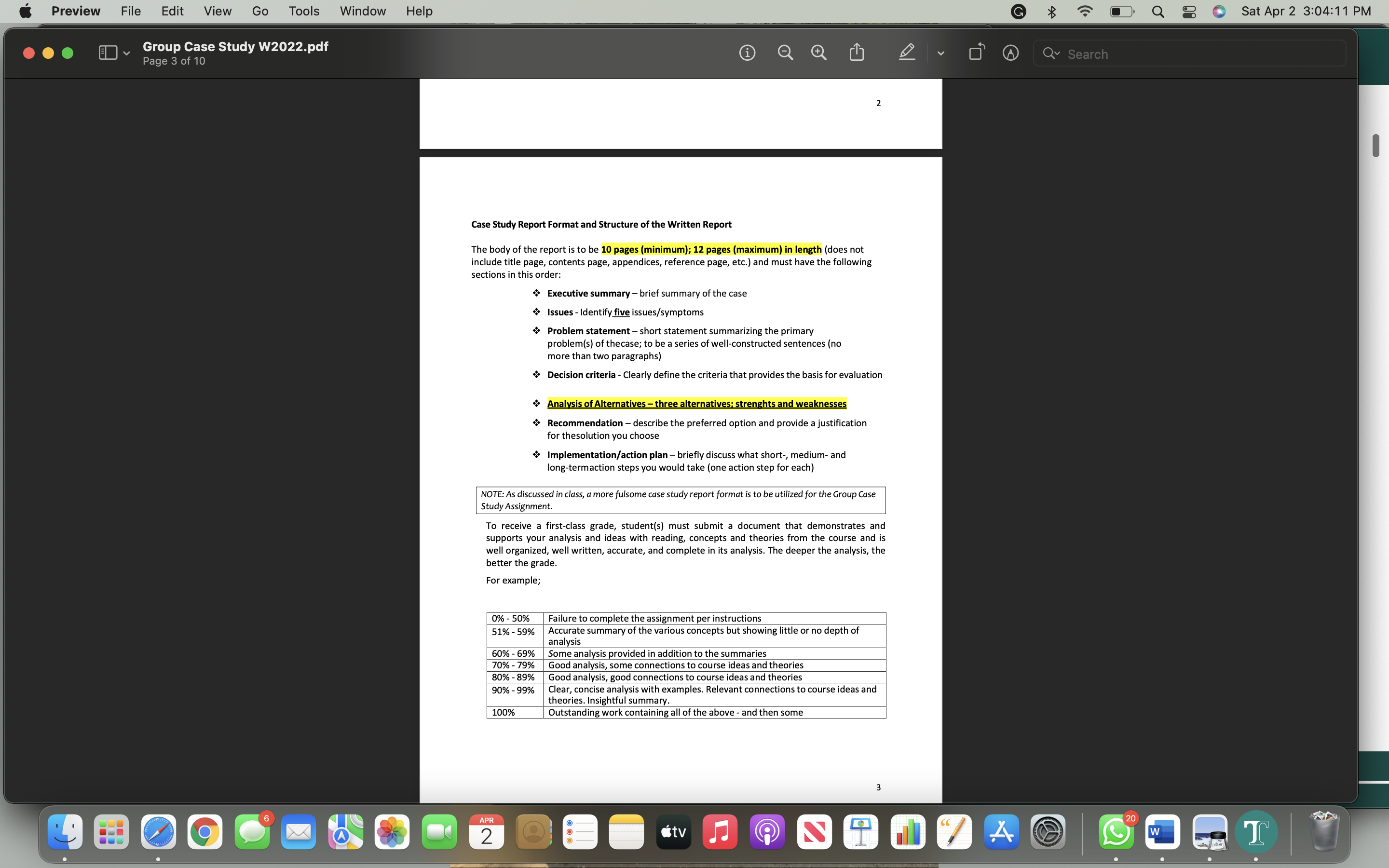 strategy and change management concepts and theories learned in this course, TEMOC