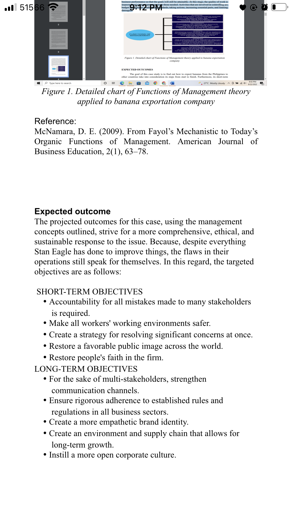 WHAT TO DO: CASE ANALYSIS/PRESENTATION (see the photos for data)FORMAT1. REFORM TOWARDS