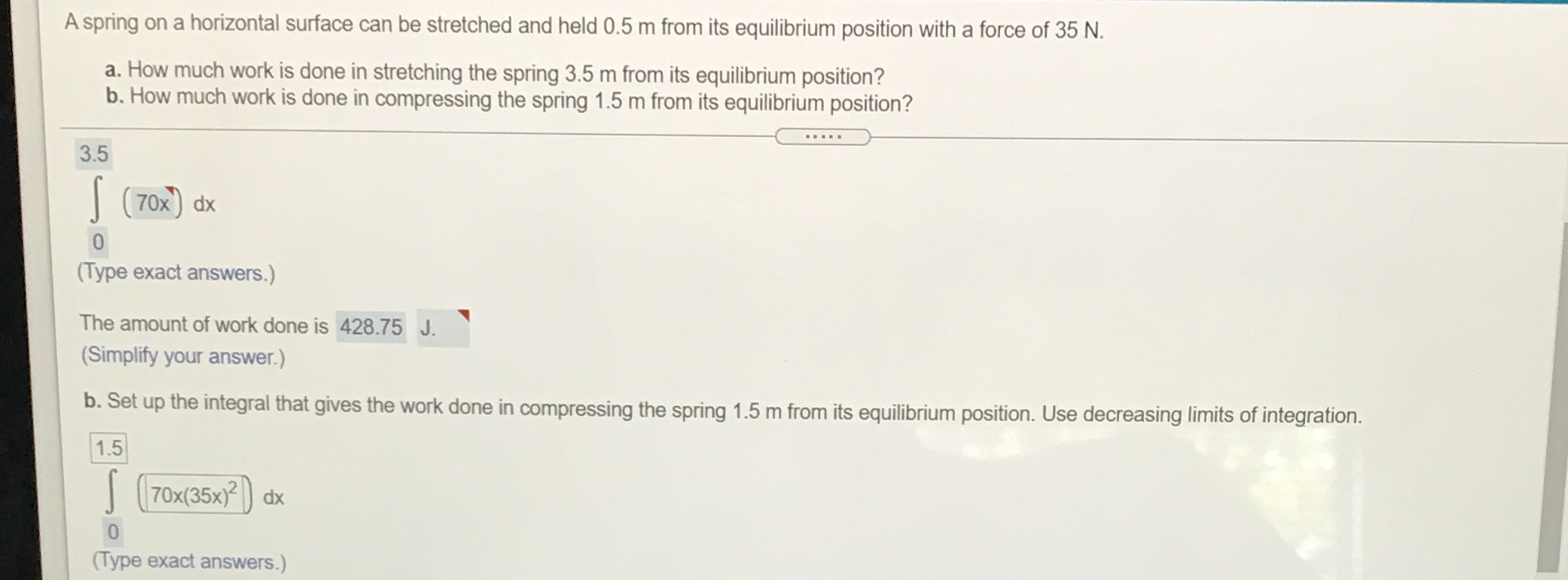 Can someone please explain it to me why the part b is