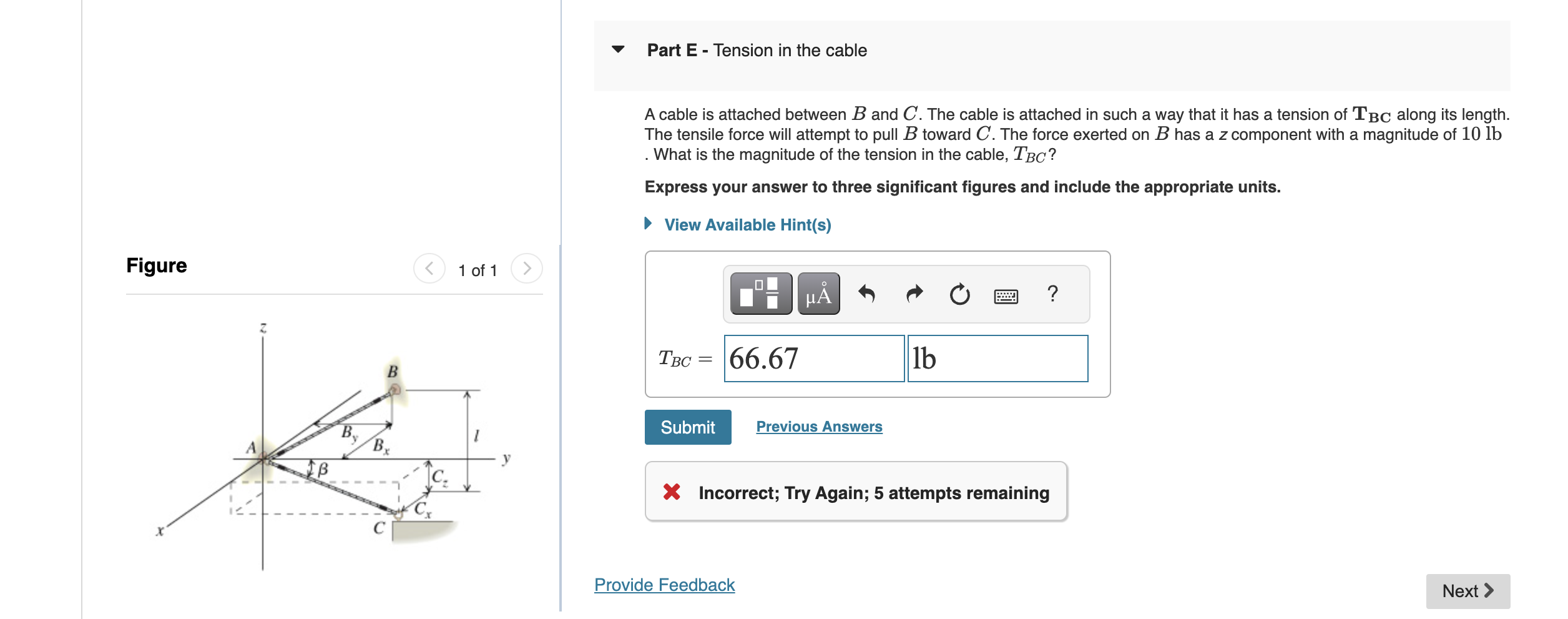 figure, nd the posmon vector from A to B In component form.