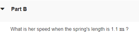 Suppose an astronaut attaches one end of a large spring to her