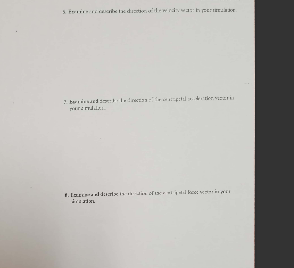 of an object moving in a circle, the magnitude and direction of