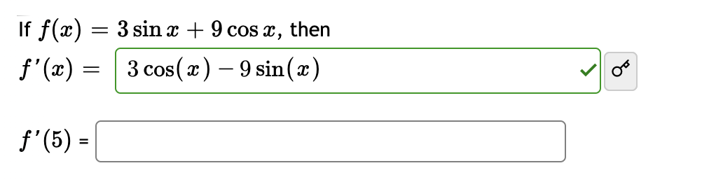 Please help1. If f(x) = 3 sin x + 9 cos x,