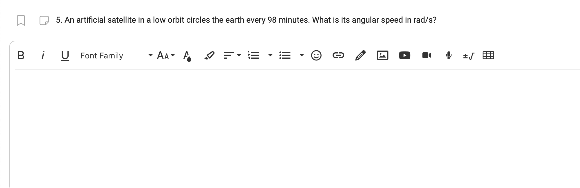 has a period of 1.85 s on Earth. What is its period