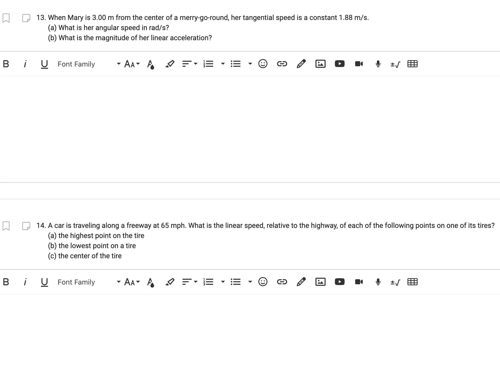 on Mars, where the acceleration of gravity is about 0.37 that on