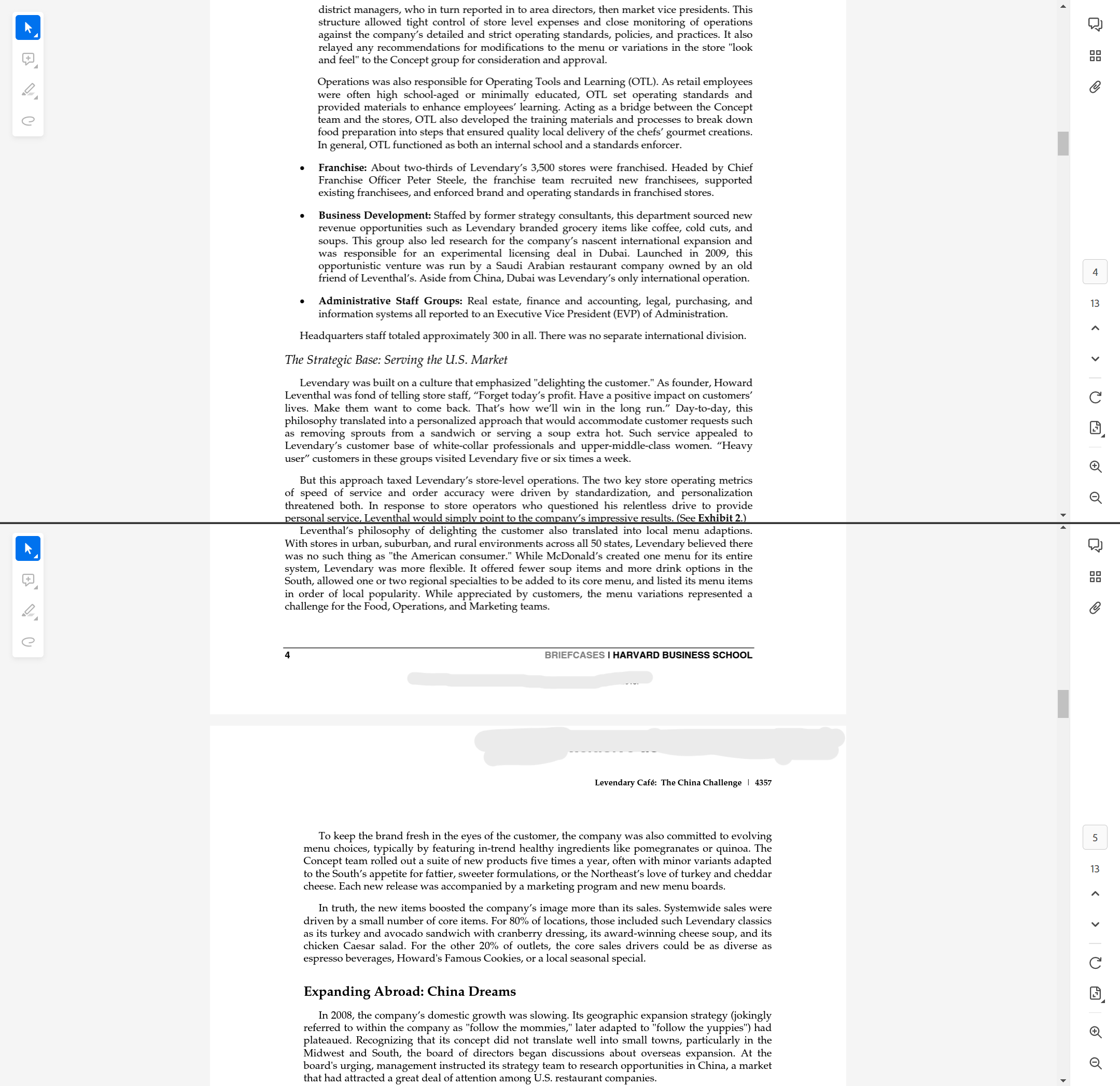 was named as its new CEO. The departing CEO, Howard Leventhal, was