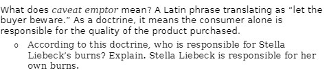 What does caveat emptor mean? A Latin phrase translating as "let