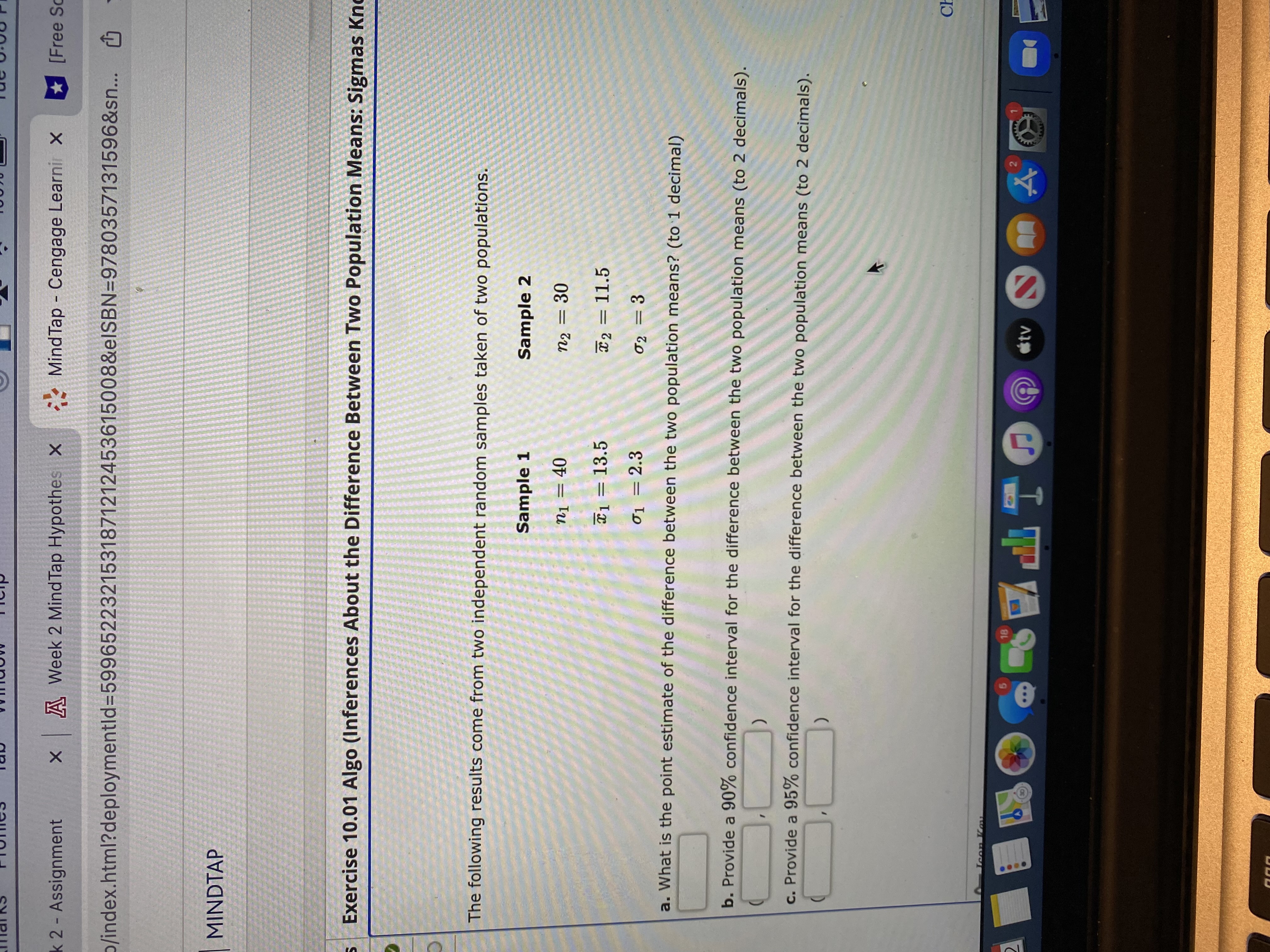 Telp k 2 - Assignment A Week 2 Mind Tap Hypothes X