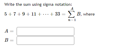 A 5 + 7 + 9 + 11 + . . .