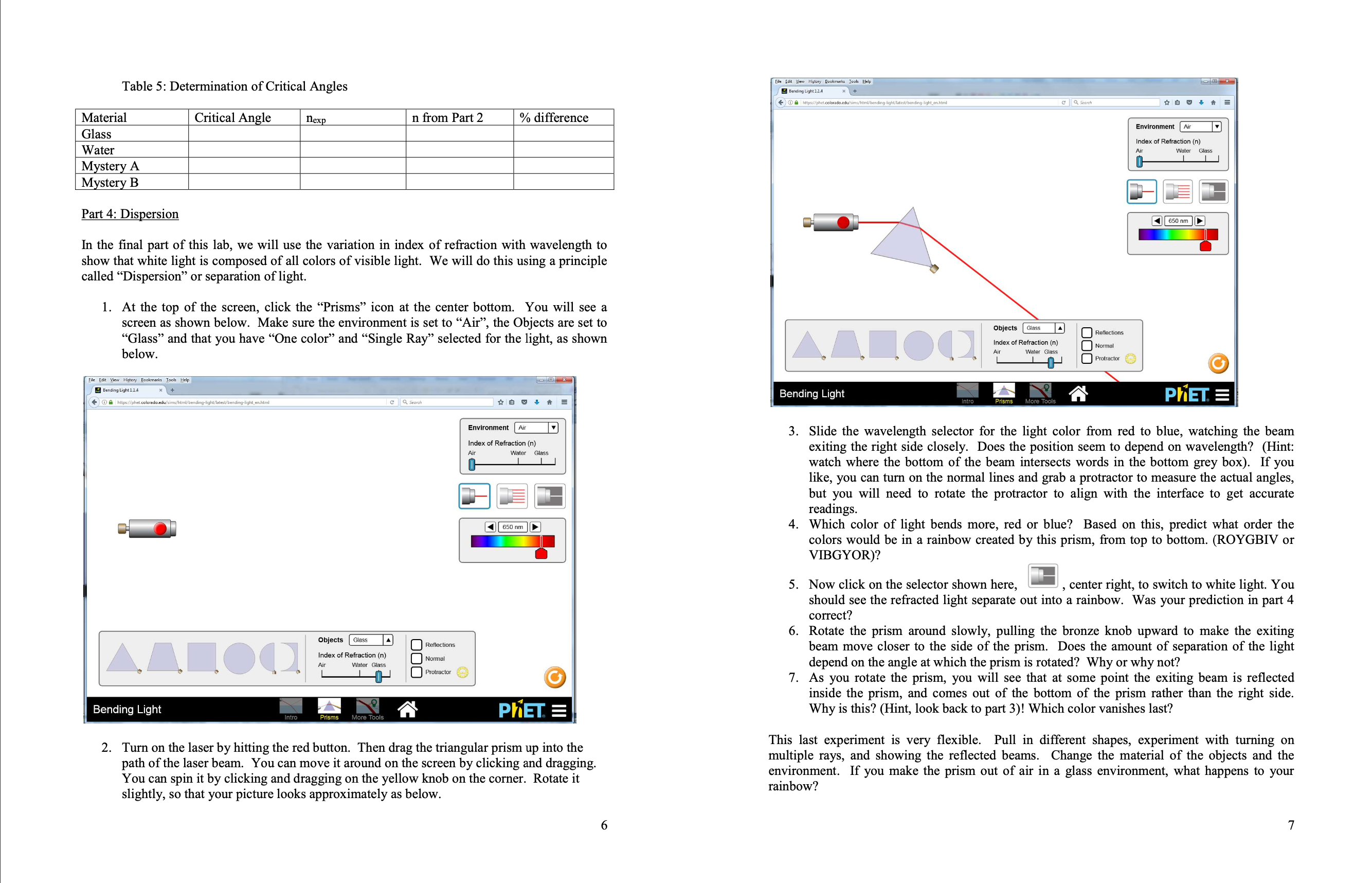 material into another. The theory behind this experiment will be discussed in