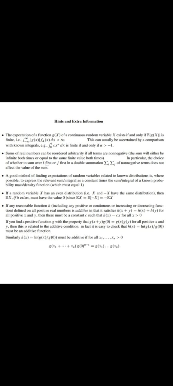 random variables such that the marginal density of X is fx (x)