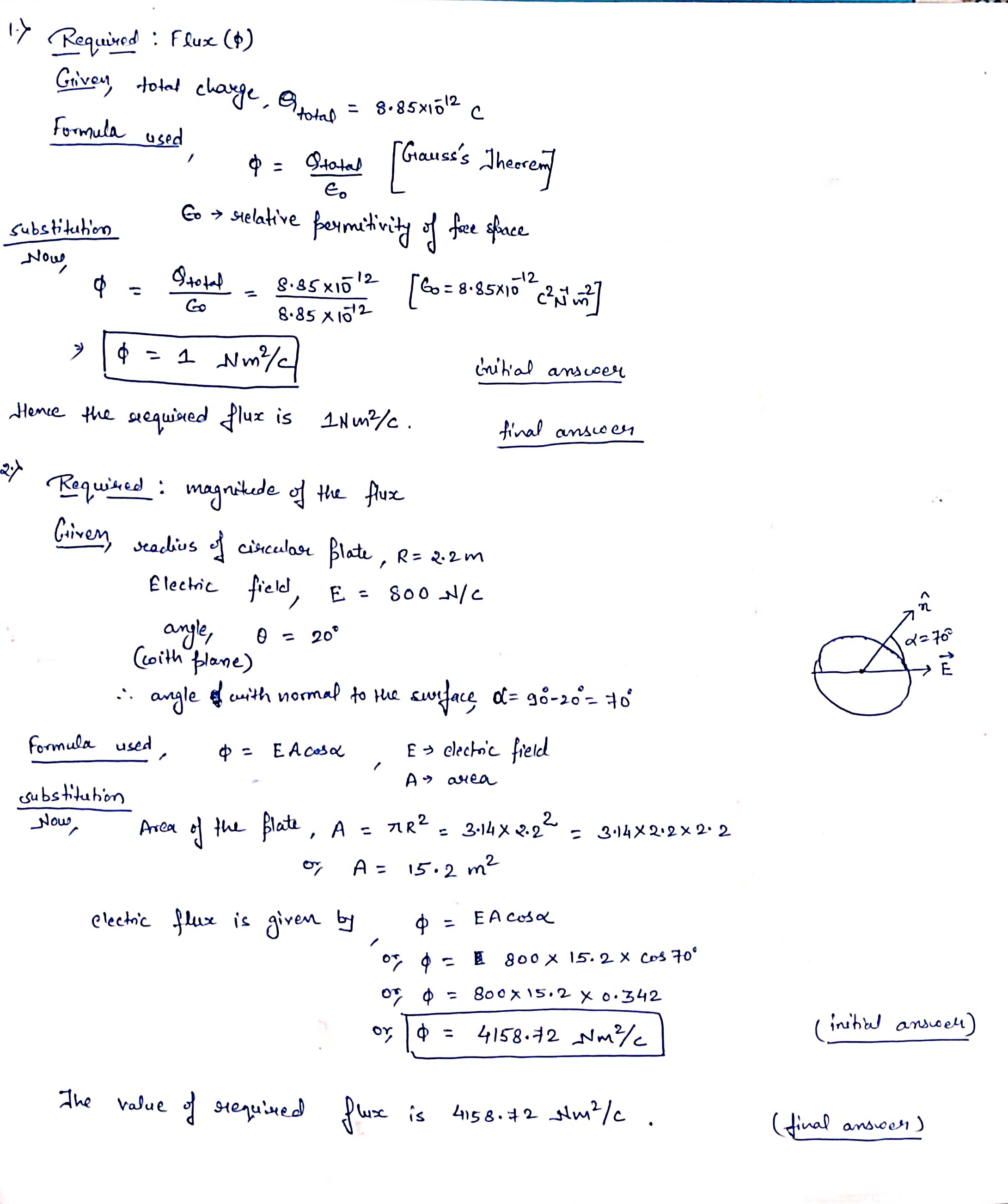 SET 3. How far apart must two equal point charges of 75.0