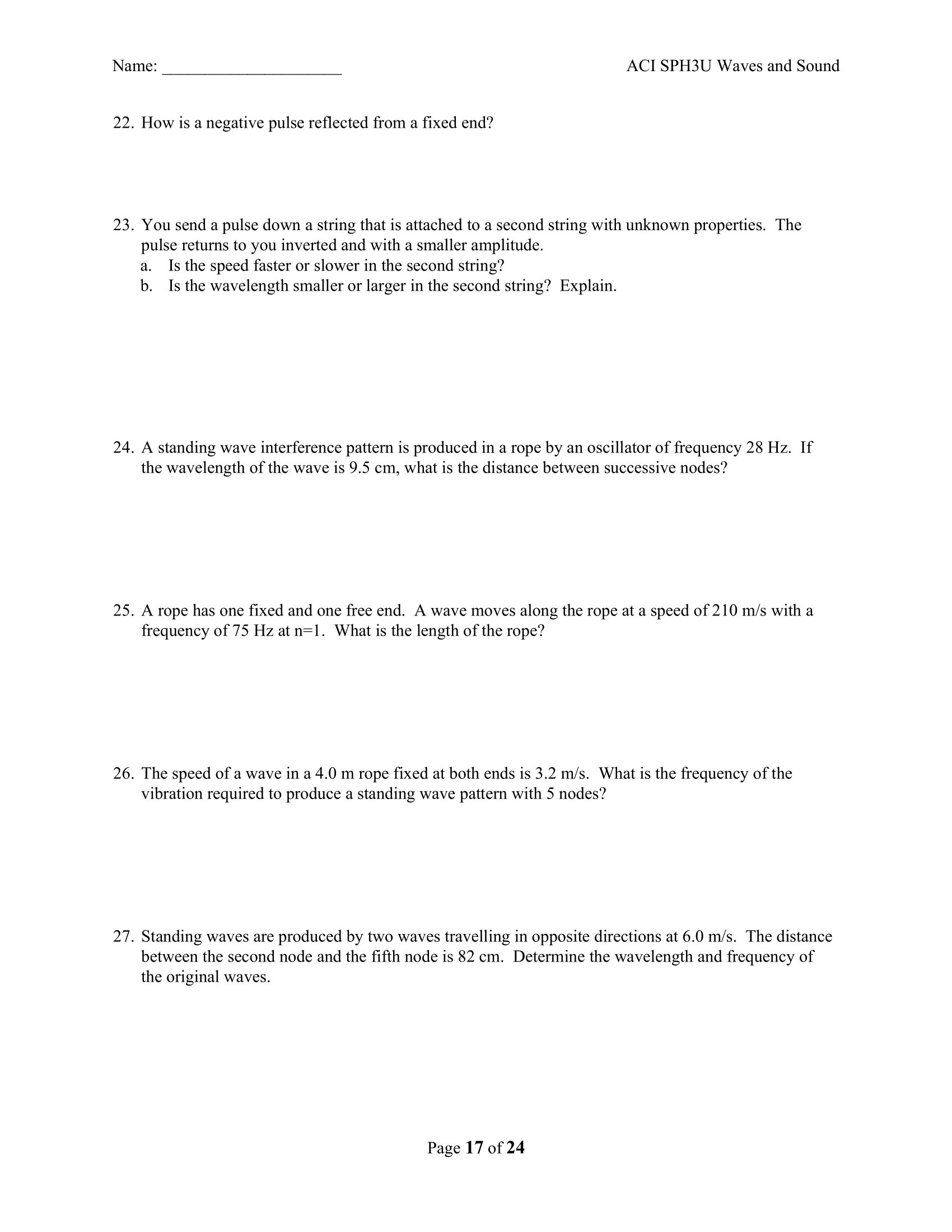 with a speed of 100 cm/s. Each block represents 1 cm. A