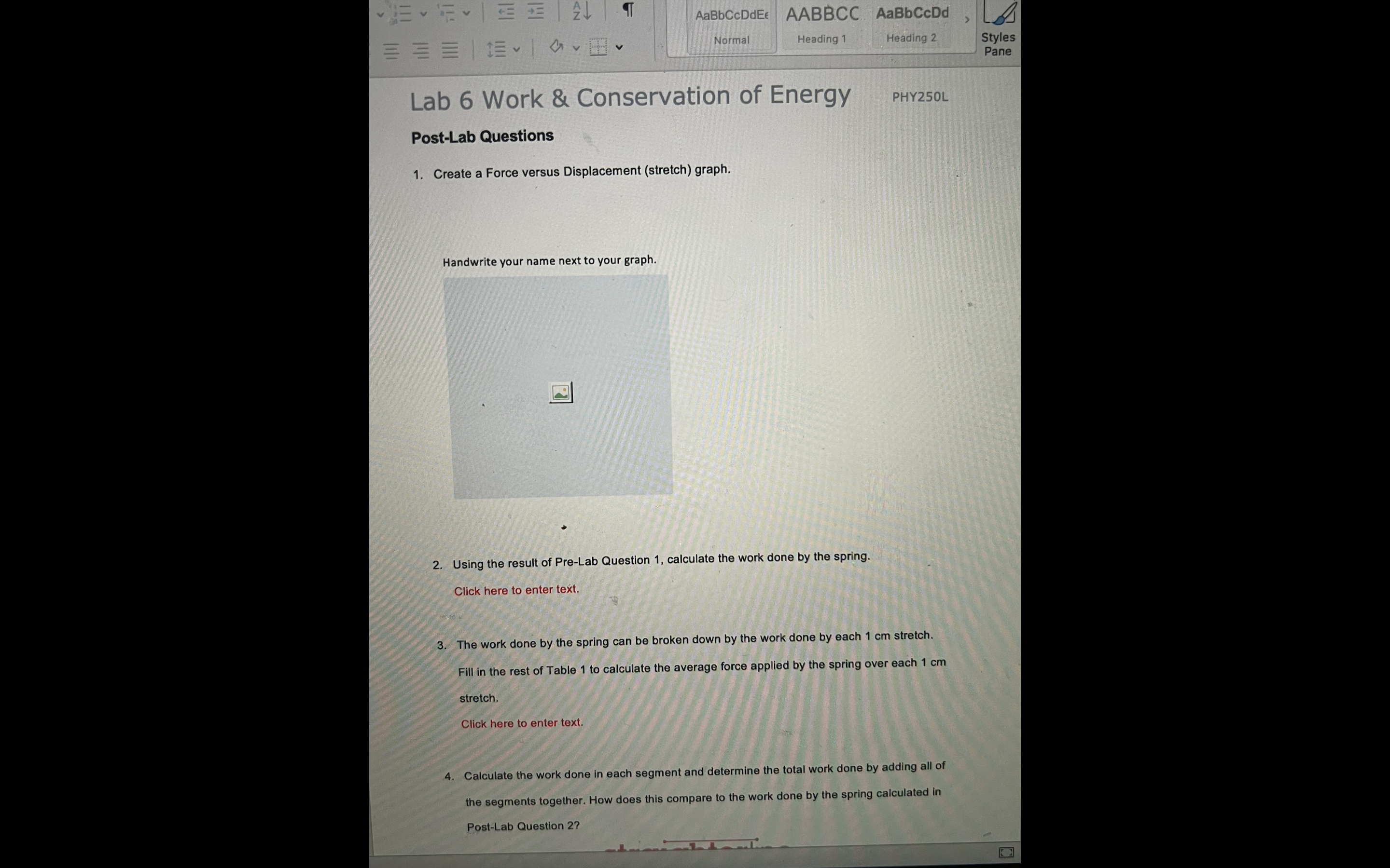 experiment, finding the data and doing the calculations, please help, if I