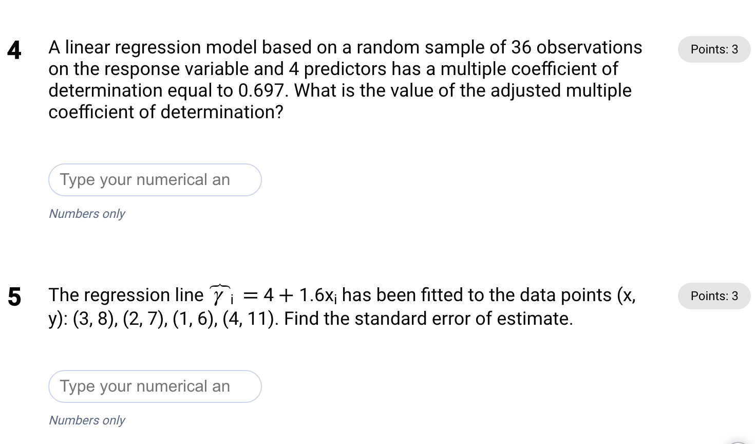 Thank you for the support 4 A linear regression model based on