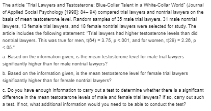 Off Schizophrenia" (USA Today, February 2. 2010) describes a study in which