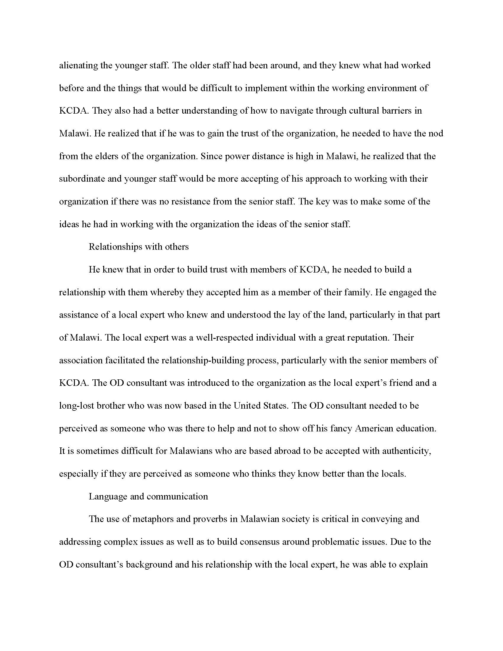 to prepare themselves for a cross cultural engagement?b. Why is culture so