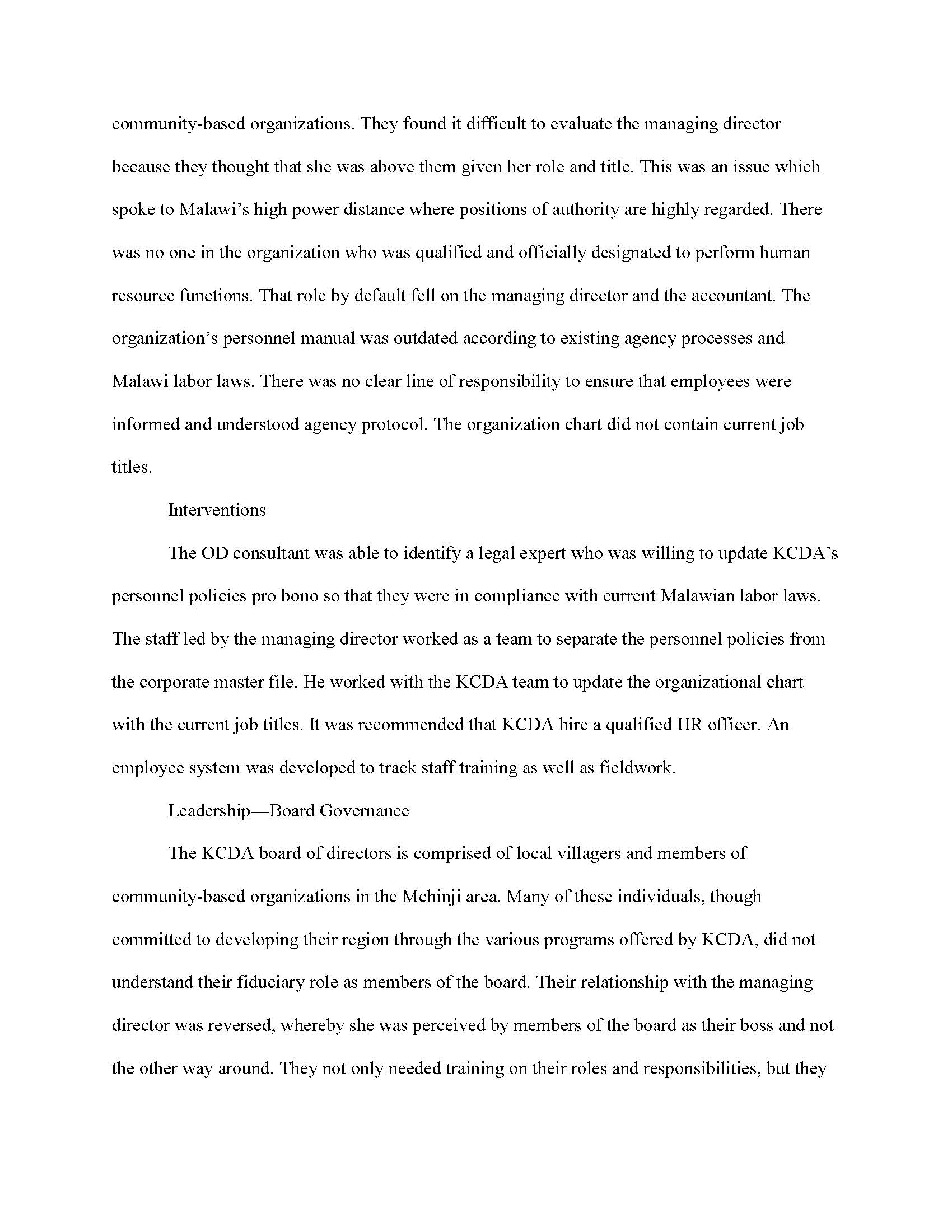 practices with a particular OD application?e. How would you ensure that the