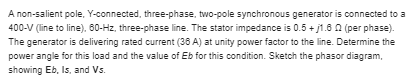 expression for the torque-speed curve of the motor in each configuration. c.